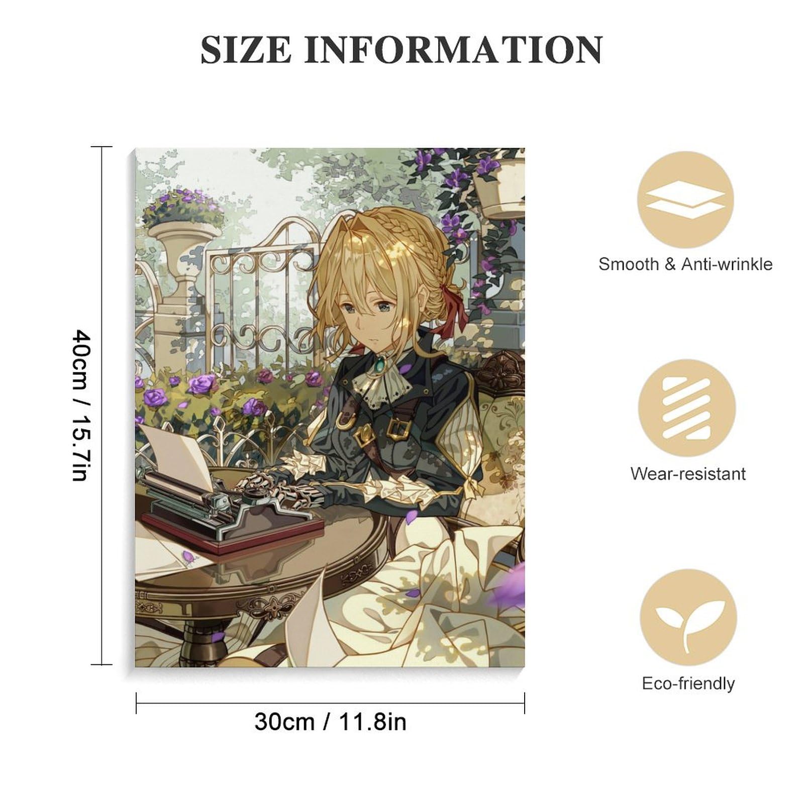 Amazon.co.jp: ヴァイオレットエヴァーガーデン イラスト 掛け絵