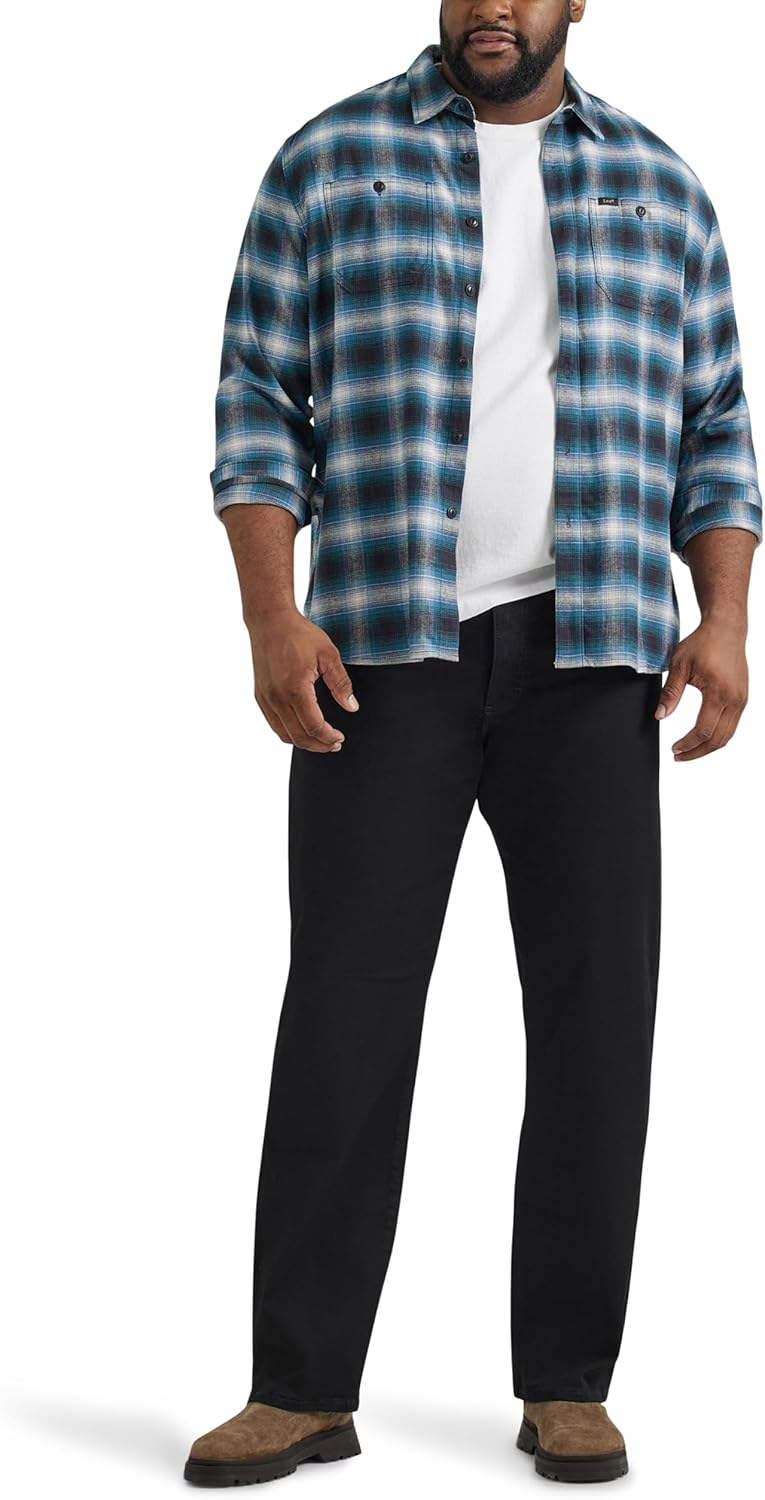 Lee Mens Big & Tall Extreme Motion Relaxed Straight Jean - Image 4