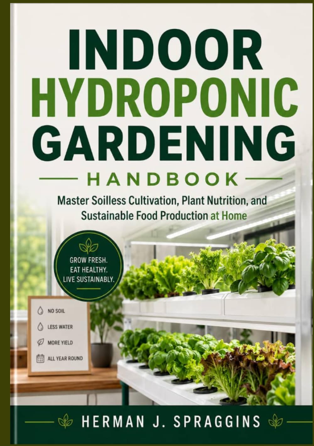 Indoor Hydroponic Gardening Handbook: Master Soilless Cultivation, Plant Nutrition, and Sustainable Food Production at Home