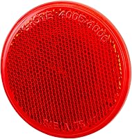 Vista 1 de Grote 40062 Reflector adhesivo sellado redondo rojo de 3