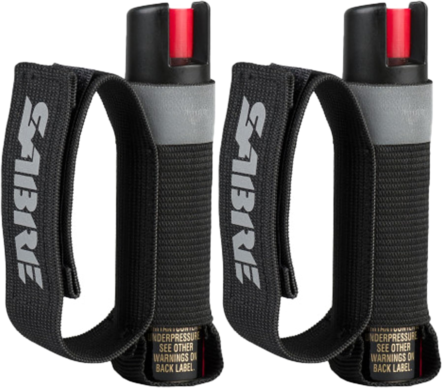 SABRE Runner Pepper Gel, Police Strength OC Spray, Adjustable 360° Reflective Hand Strap for Easy Carry & Access, 0.67 fl oz, 4X Longer Spray Time - Up to 13 Seconds, HPLC Tested, Reduced Blowback