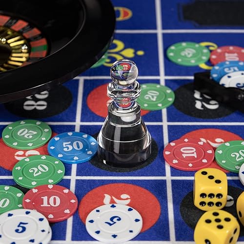 Miniatura 5 de Extguds Rotuleta de acrílico Win Marker, diseño original del marcador de la ruleta, para ruleta, casino, juego de Las Vegas