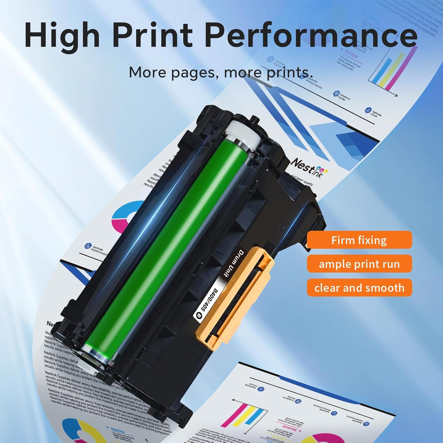 VersaLink B400/B405 Drum Cartridge - 1 Pack 101R00554 Drum Unit Replacement for Xerox VersaLink B405 B400 B400DN B400N B405DN Printer, Black (NO Toner)