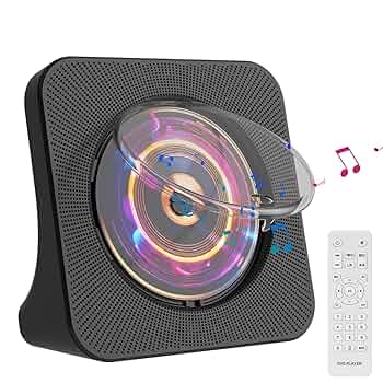 CDプレーヤー Bluetooth5 レトロ ステレオラジカセ卓上リモコン付き 期間限定!】CDプレーヤー Bluetooth5.0レトロステレオスピーカー