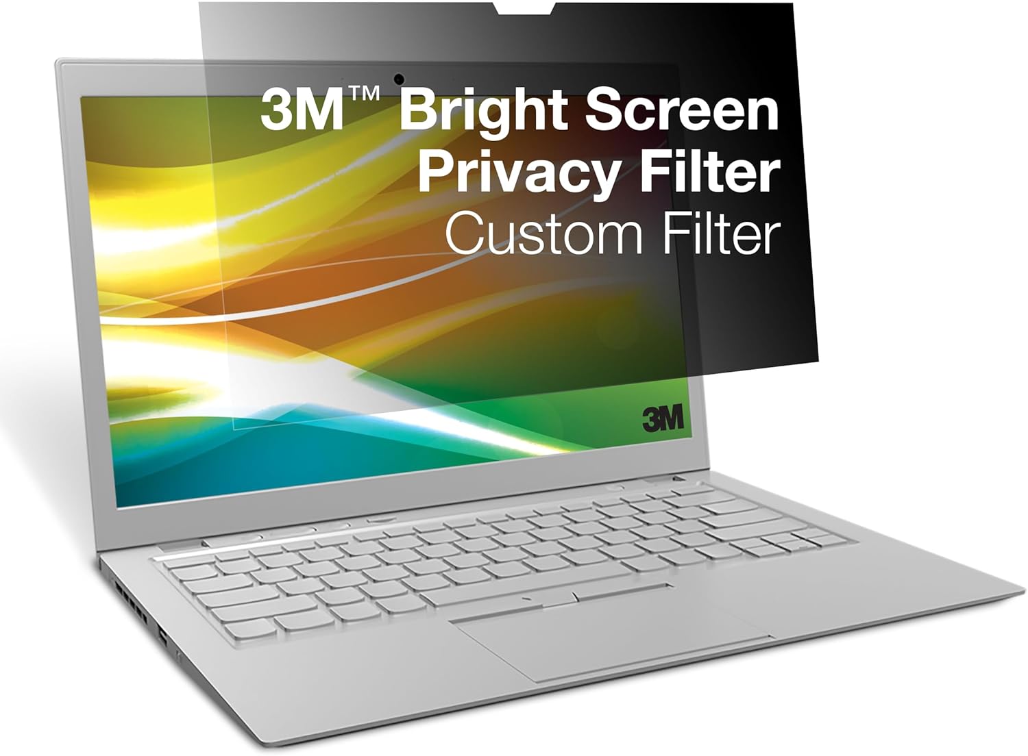 3M Bright Screen Privacy Filter for Apple MacBook Air 13 M2-M3