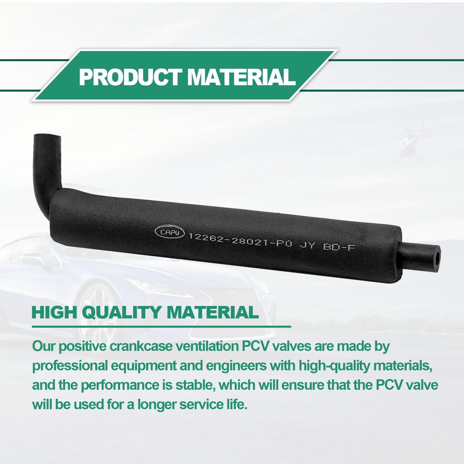 Amazon.com: Engine PCV Valve and Hose Kit 12204-28020