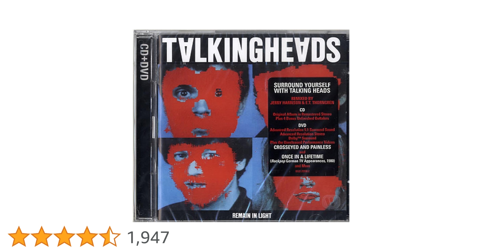 TALKING HEADS REMAIN IN LIGHT来日記念盤帯付　送料込 Talking Heads – Remain In Light – Vinyl (LP, Album, Stereo