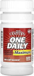 21st Century One Daily, Maximum, 100 Tablets