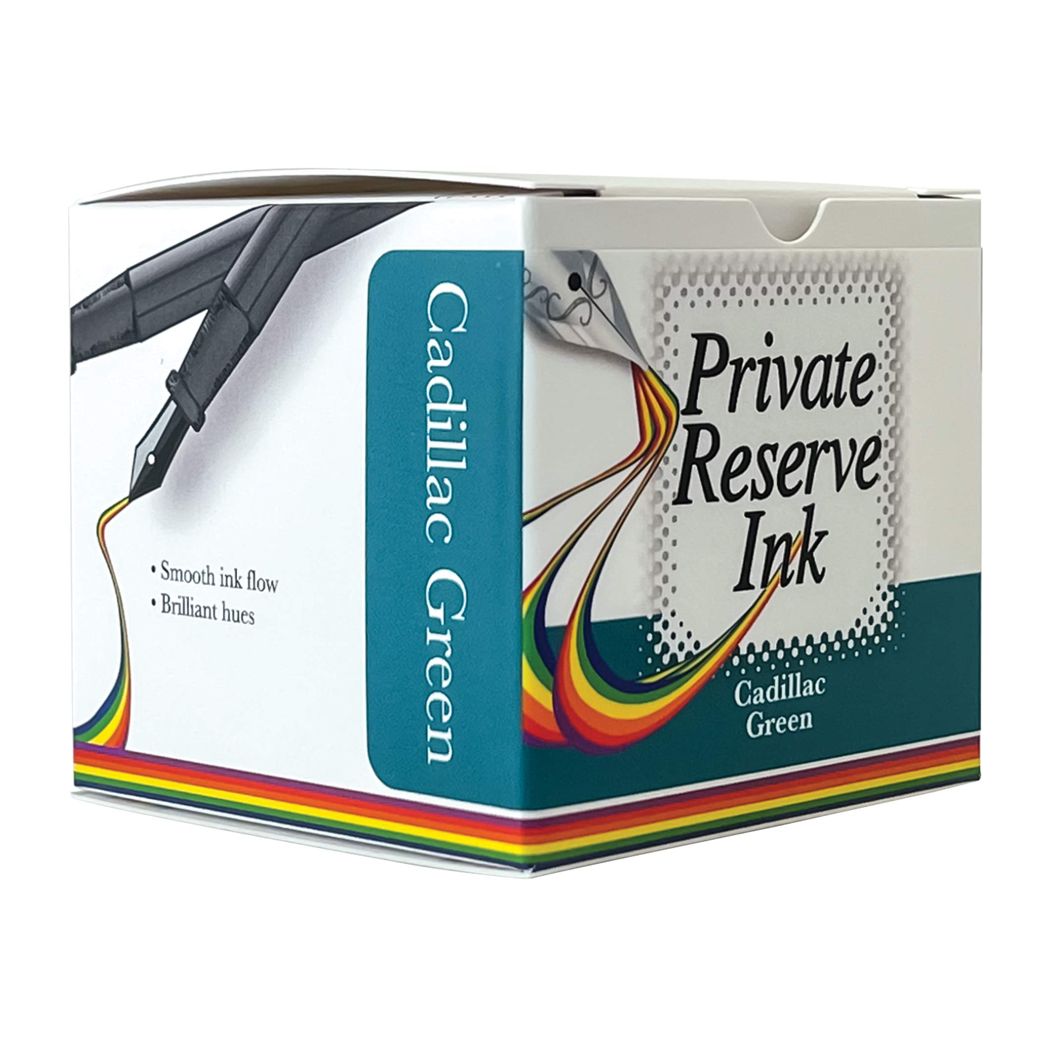 Private Reserve Atrament do piór wiecznych 60 ml, kolor zielony (Cadillac Green)