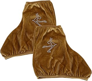 JOINPAYA Fundas para Patines Hielo Cubrir Almohadillas Patinaje Protector De Patines Accesorios Cubiertas De Patines Cubierta del Zapato Rosa Poliéster