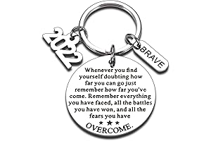 2022 Inspirational Graduation Gifts Keychain: College Graduate