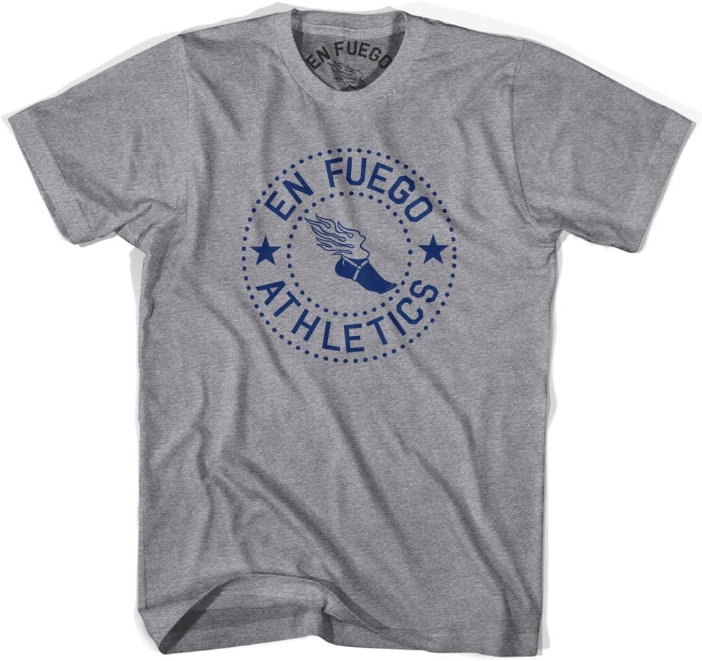 En Fuego Roundel T-Shirt, Grey Heather