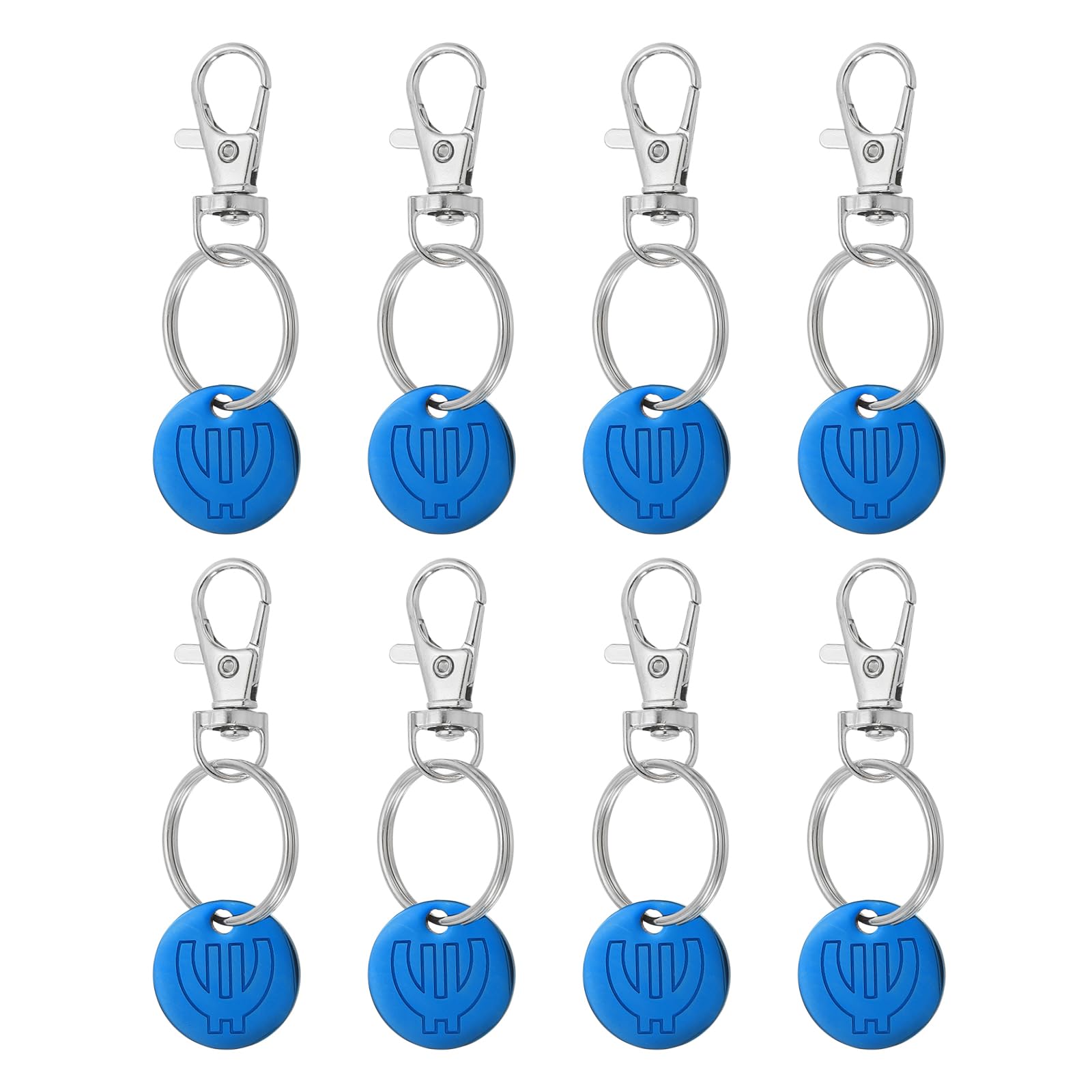 PATIKIL Shopping Trolley Token Key Ring