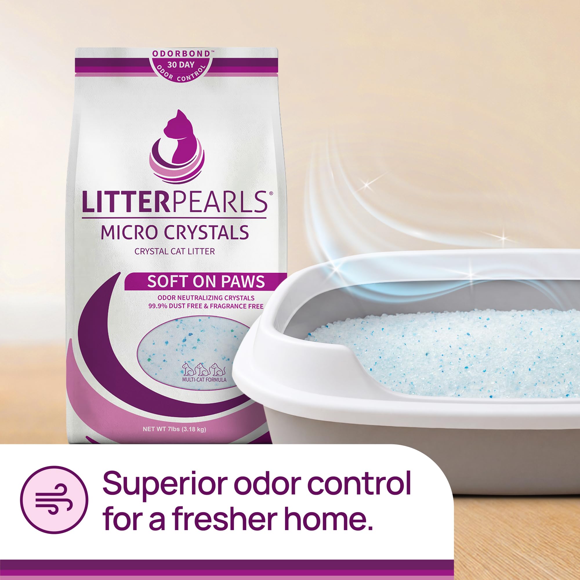 Ultrapet Litter Pearls Micro Crystals Cat Litter by