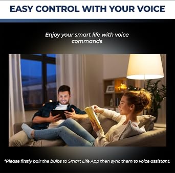 Lightinginside Smart Bulbs Compatible with Alexa/Google Home/SmartLife, 1PC