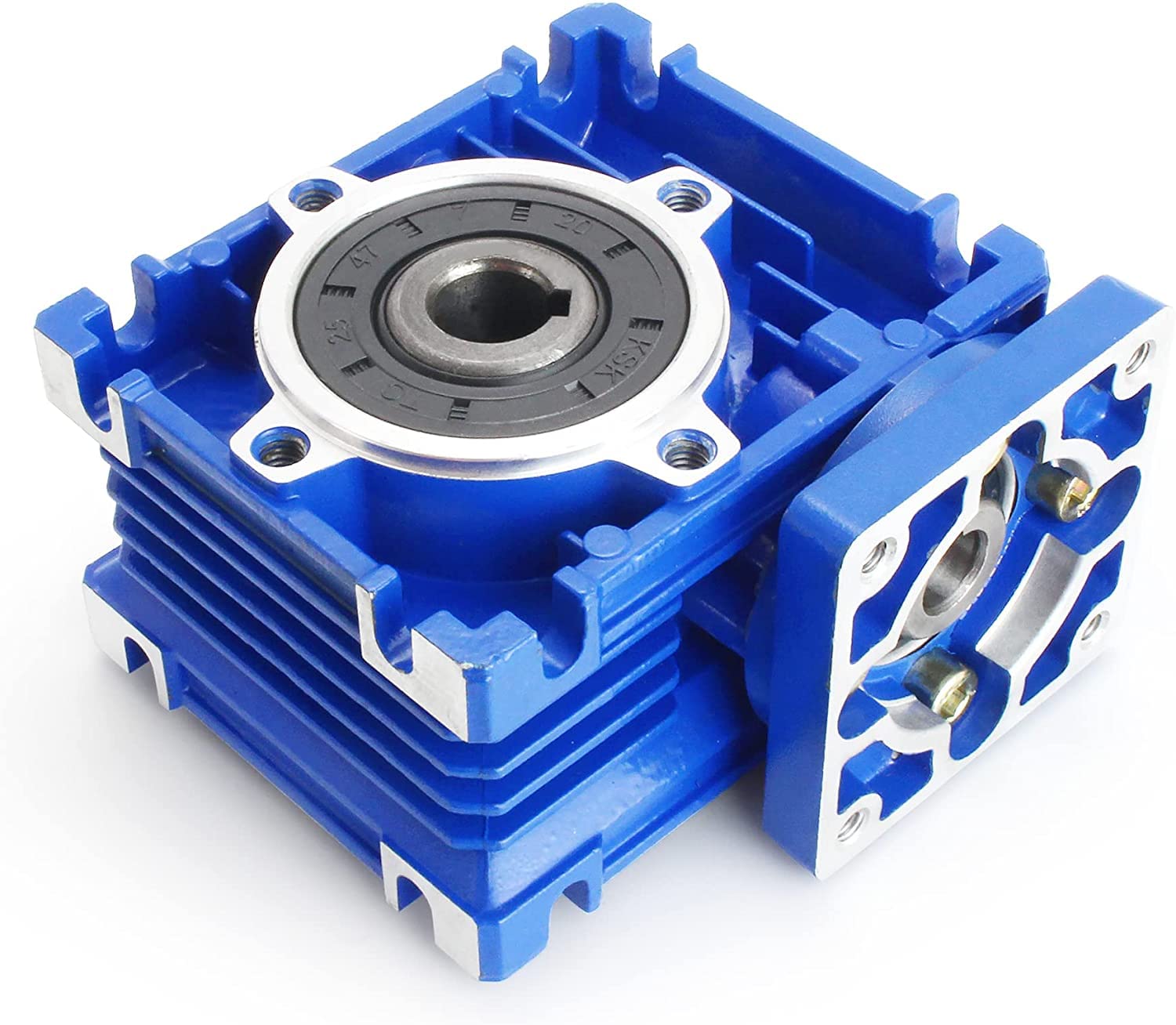 RATTMMOTOR Engranaje helicoidal NMRV030 40:1 11mm entrada 14mm salida para Nema23