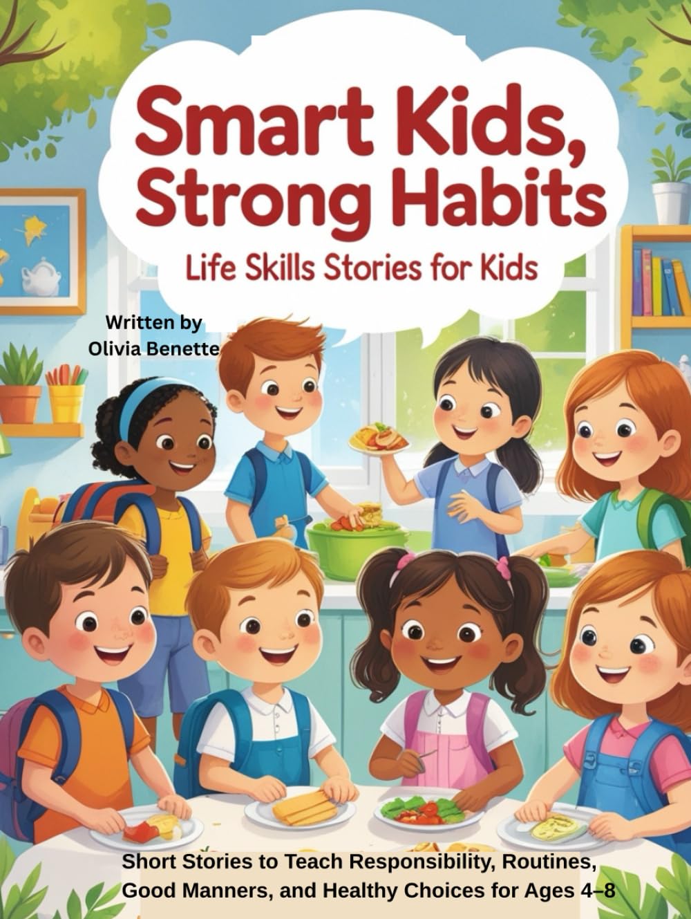 Smart Kids, Strong Habits: Life Skills Stories for Kids: Short Stories to Teach Responsibility, Routines, Good Manners, and Healthy Choices for Ages 4–8