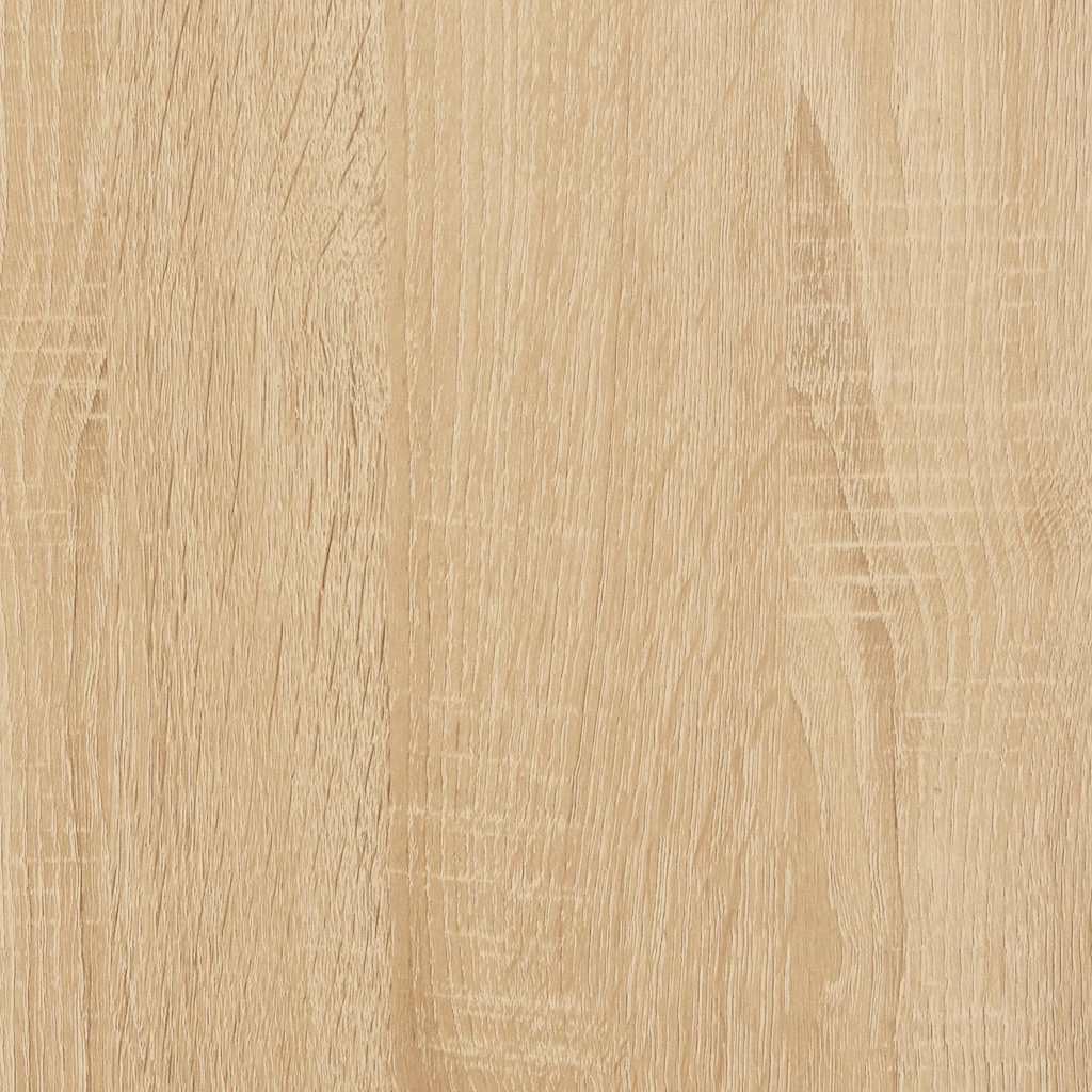 Scrivania angolare in legno di rovere Sonoma, 145 x 100 x 76 cm, con 4 cassetti e ripiani, per ufficio, studio, casa, organizzazione e postazione di lavoro