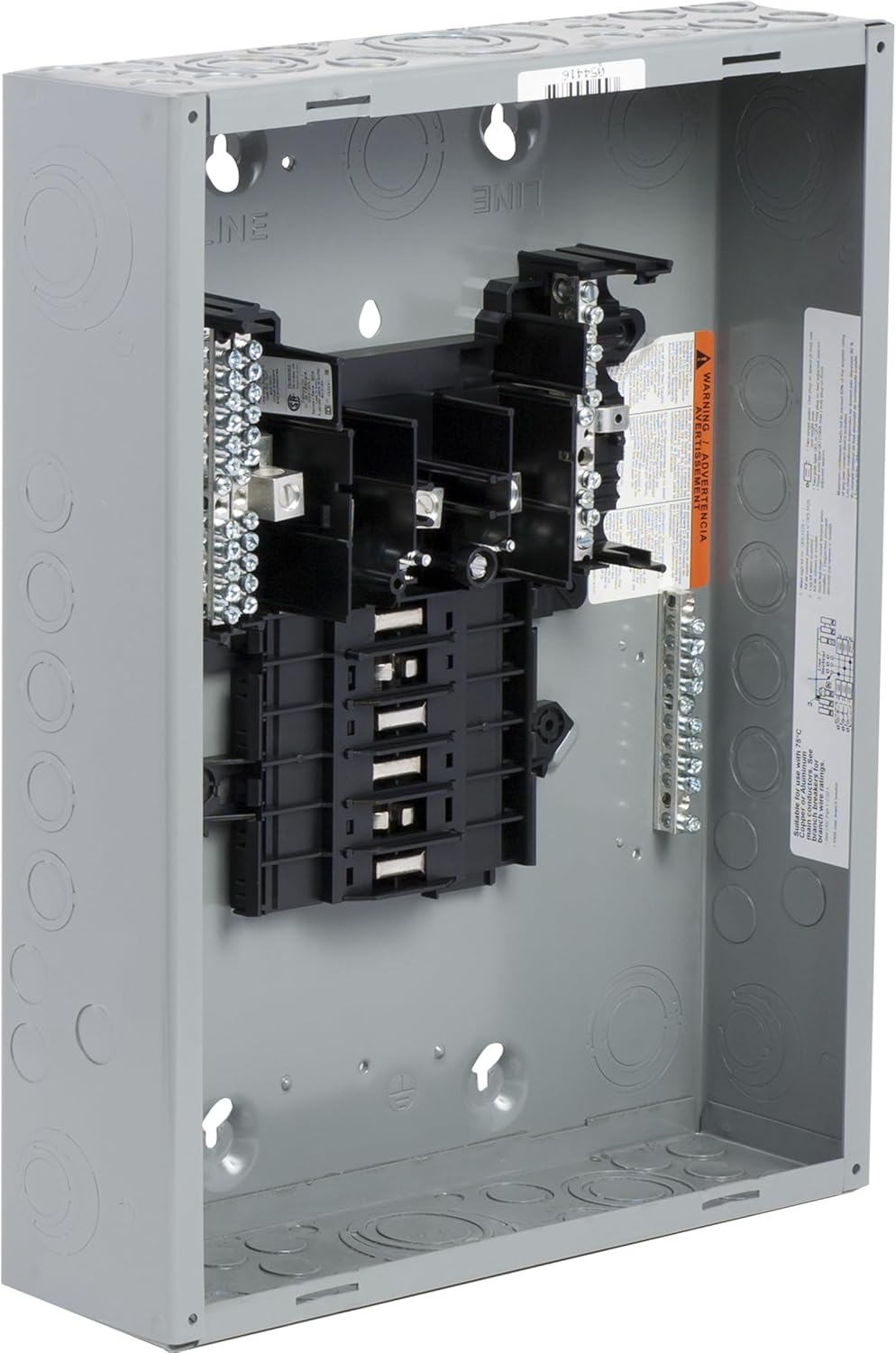 SCHNEIDER ELECTRIC QO312ML1 Load center Qo Mlo 240V 100-Amp 3-Phase CSA Listed Switch Fusible Hd 600V 400A 3P Neutral