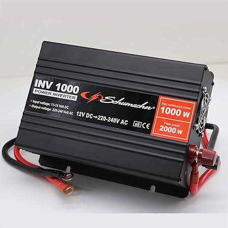 ABSINA 12V Auf 230V Wechselrichter 300W - Modifizierte Sinuswelle Mit USB Anschlüssen