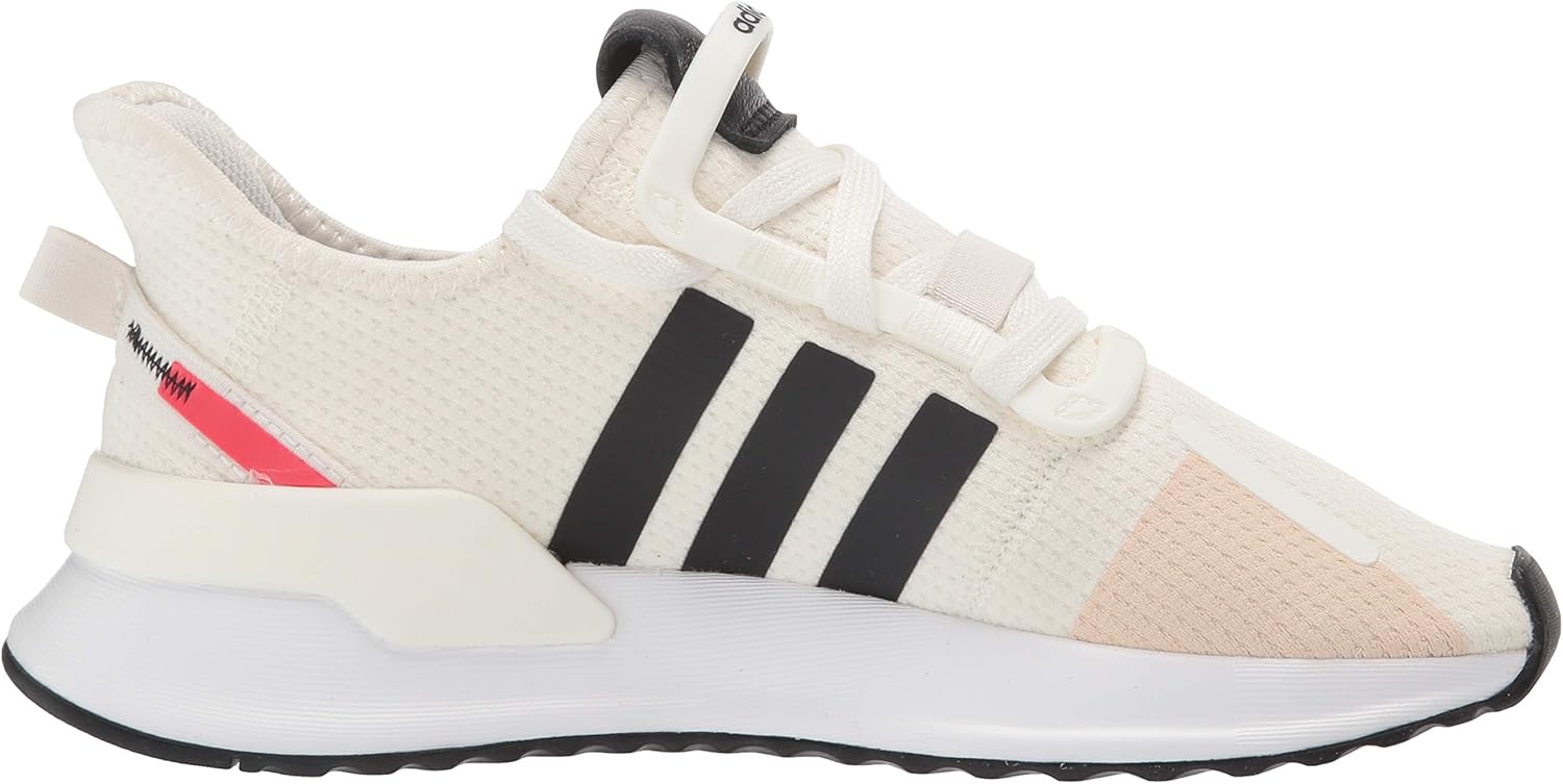 adidas Originals Men's U_Path Run Sneaker 9.5 Off White/Core Black/Shock Red