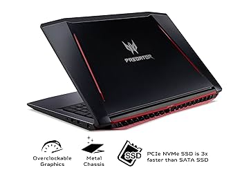 Amazon.com: Acer Predator Helios 300 Gaming Laptop PC, 15.6