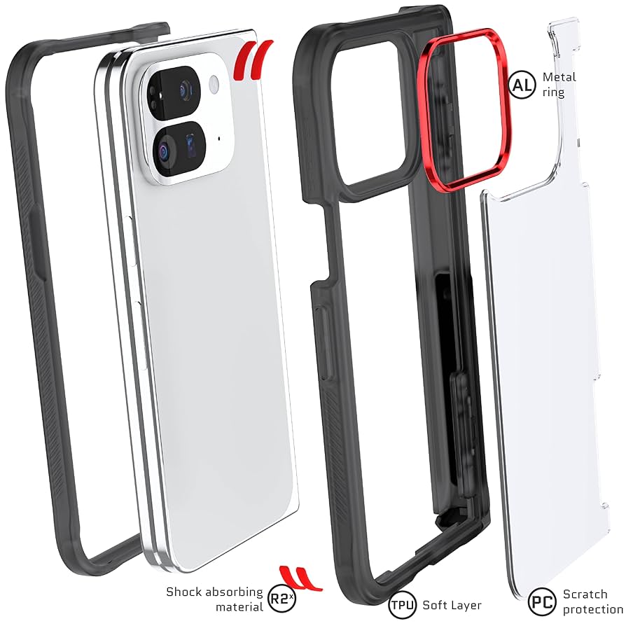 Pixel 9 Pro Fold 512GB Ghostekクリアケース付 Amazon.com: Ghostek Atomic Slim Pixel 9 Pro Fold Case with
