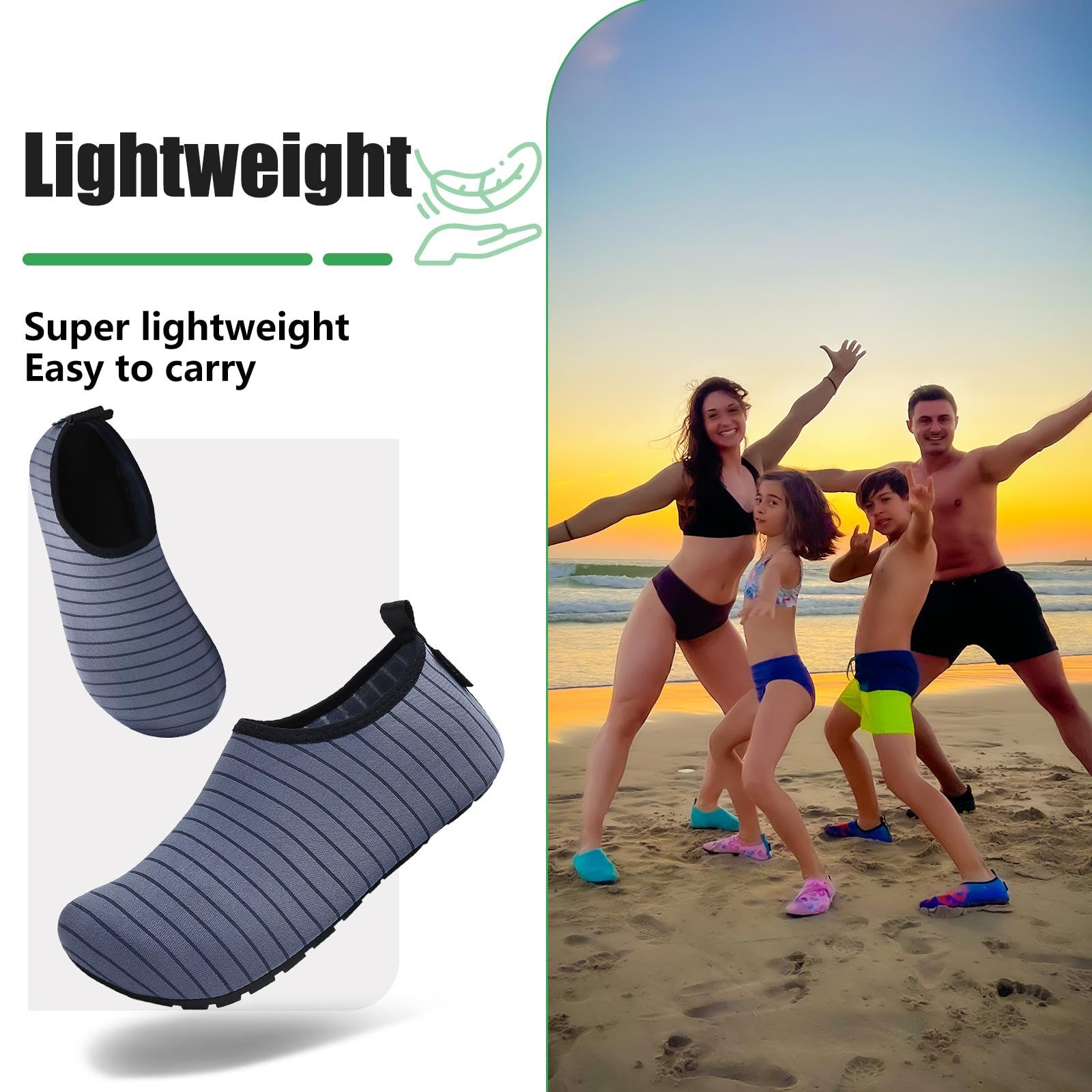 SAGUARO Scarpette da Scoglio Scarpe da Sport Acquatici, Unisex