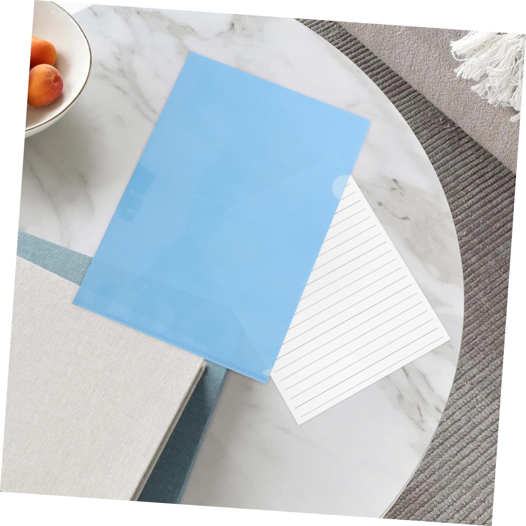 36 Klarsichthüllen aus Kunststoff im A4-format für Dokumente | Transparente Projekthüllen, Einfache Organisation und Aufbewahrung, 36 Stück für Büro und Schule