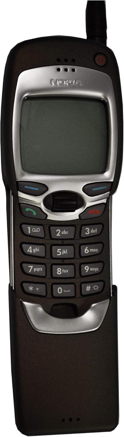 Original Nokia 7110 Factory Unlocked 2G GSM Slider Cellphone - Dark Green/Black