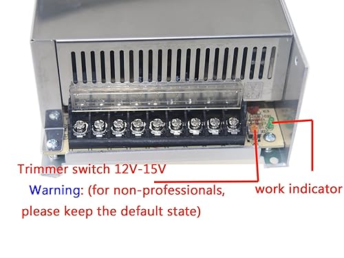 Miniatura 4 de Fuente de alimentación de 12 V CA de 110 V-220 V a CC, transformador de potencia de conmutación universal estabilizado de voltaje para luces LED de