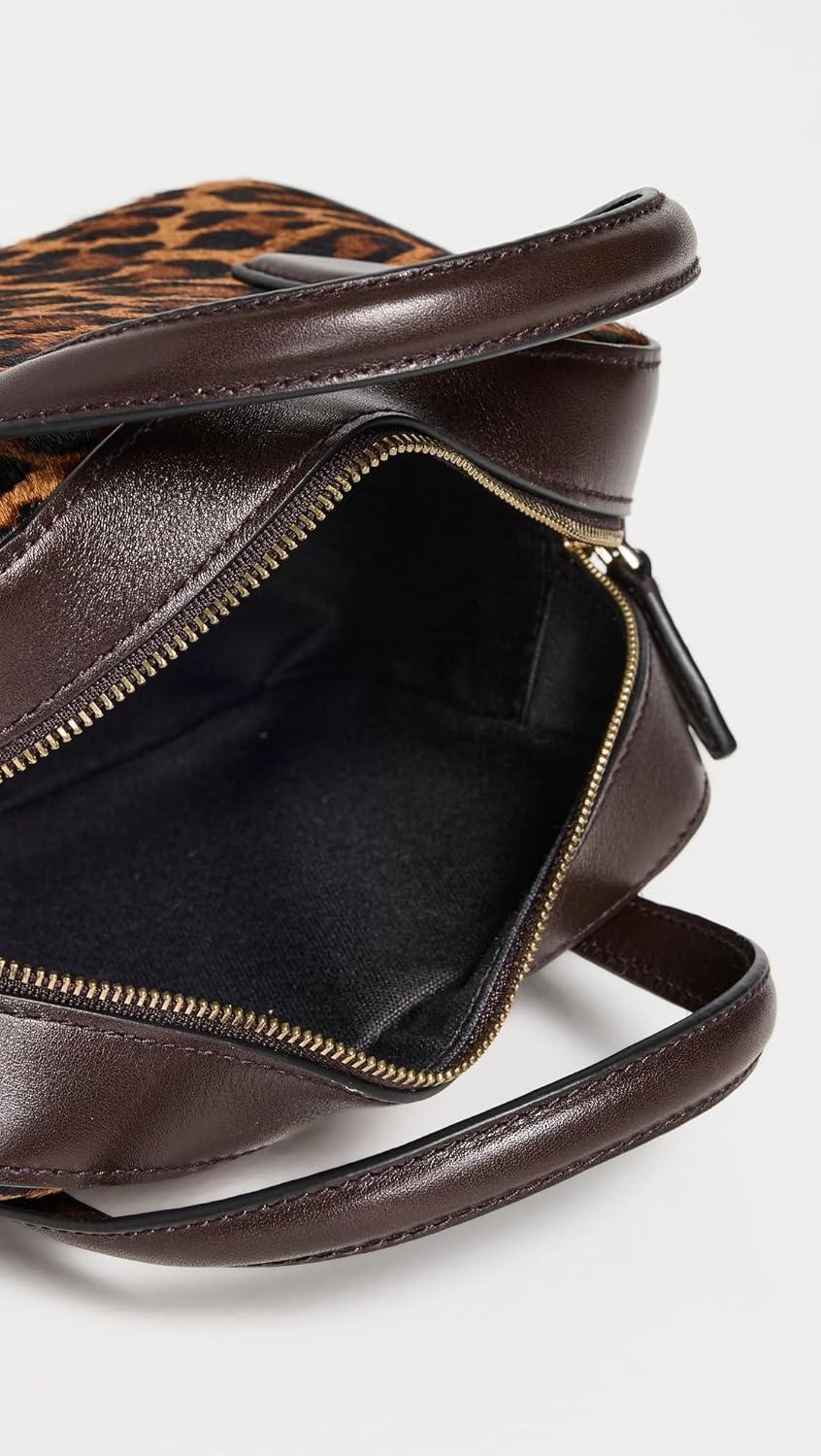 Madewell Women's The Mini Crossbody Bag in Leopard-Print Haircalf - Image 5