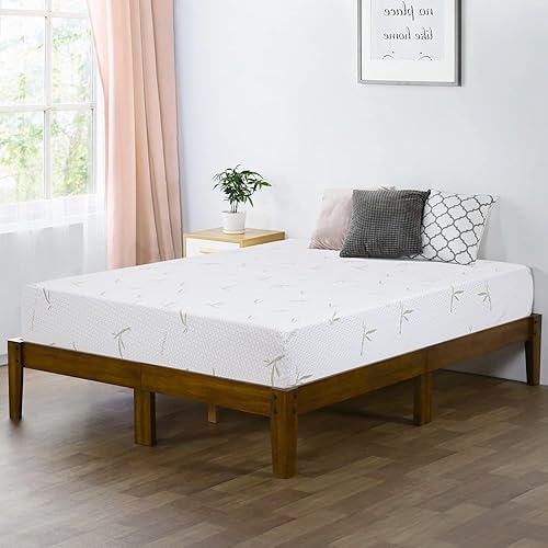 Miniatura 26 de BestMassage Colchón matrimonial de 10 pulgadas | Espuma viscoelástica de gel | Tacto firme medio | Blanco | Cama en una caja, certificado