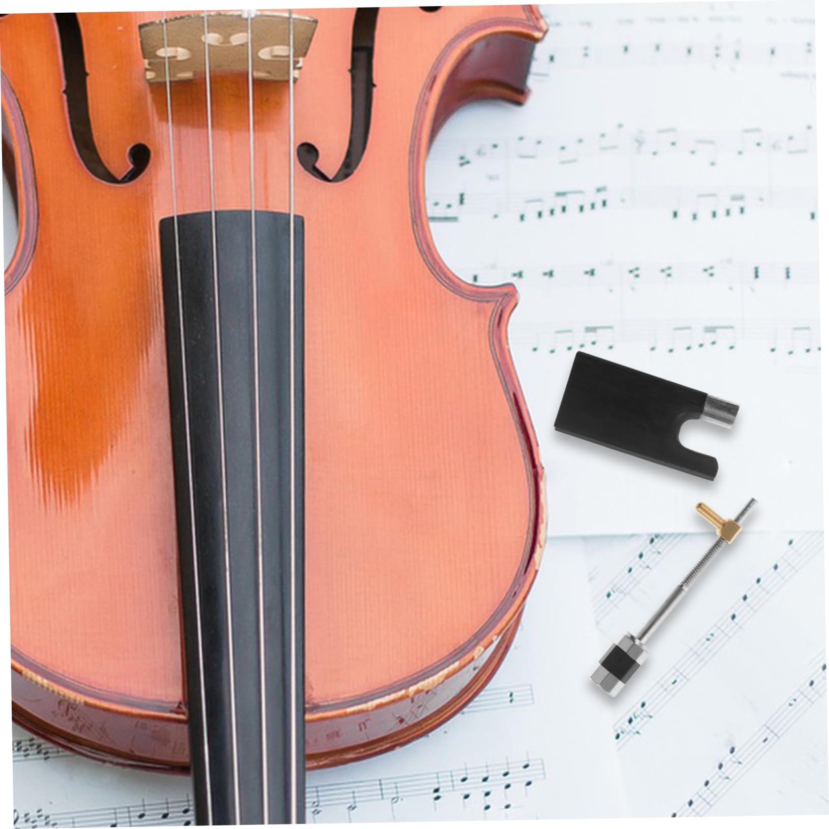 ibasenice 5sätze Violinbogen Frosch Hochwertiger Ersatz Für Geigenbogen Mit Schraubhaken Installieren Langlebig Für Musiker Die Perfekten Suchen