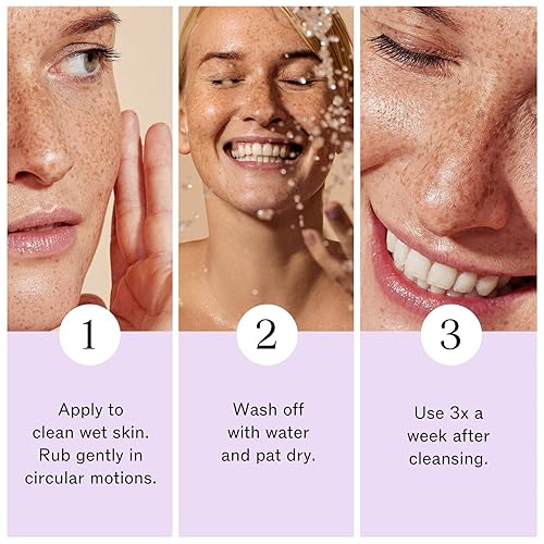 Miniatura 5 de LilyAna Naturals Exfoliante facial de carbón, exfoliante facial, exfoliante de microdermoabrasión, productos para el cuidado facial de la piel para