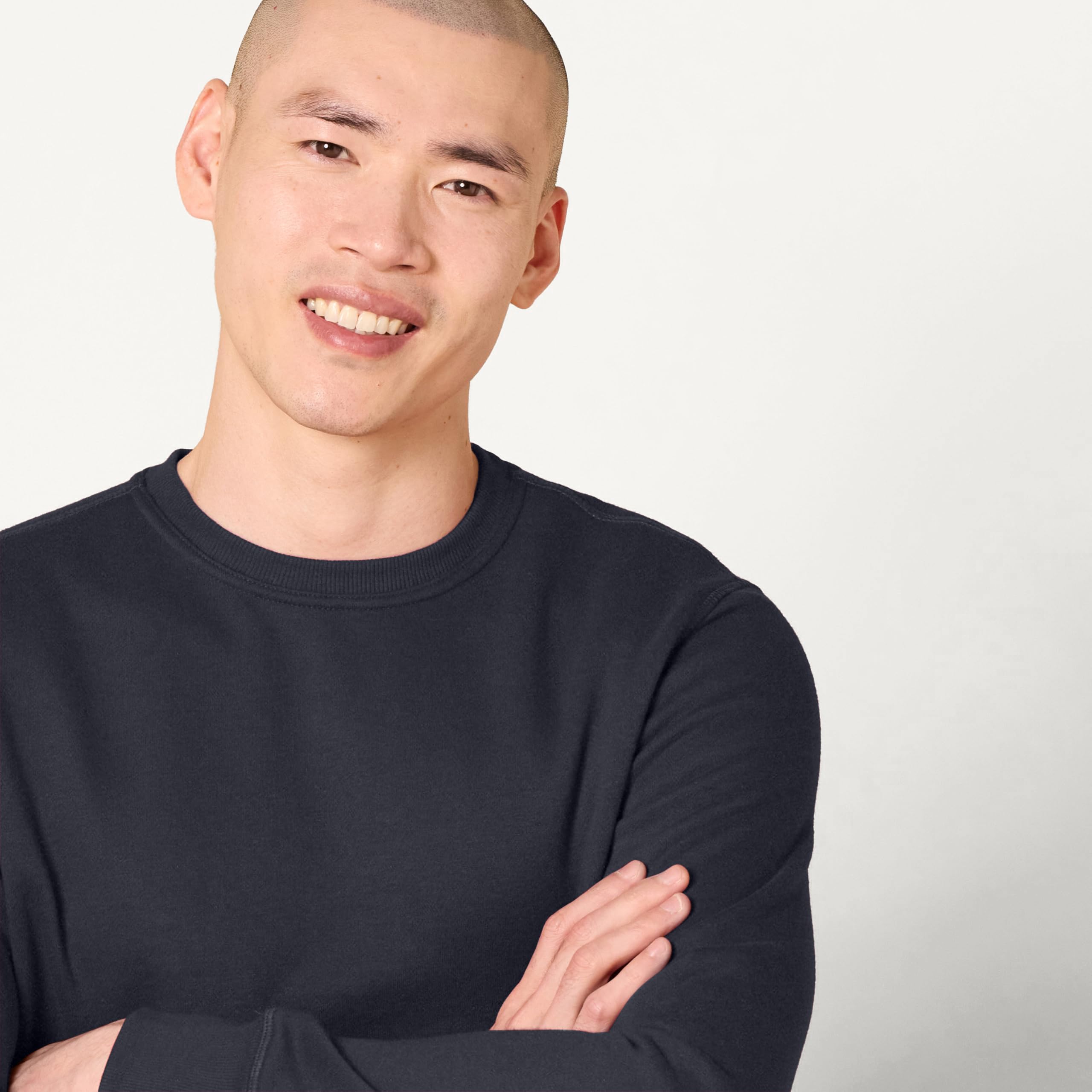 Amazon Essentials Homme Sweat-Shirt à col Rond en Polaire (Grandes Tailles Disponibles) - 4