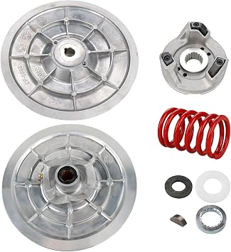 JDMON Secondary Driven Clutch Kit Compatible with Yamaha Gas Golf Cart G2 G3 G5 G8 G9 G11 G14 G16 G20 G21 G22 G23 G27 G28 G2A G3A G5A G8A G9A 1985-up, Replacement for JN6-G6260-00-00 JN6-G6270-00-00