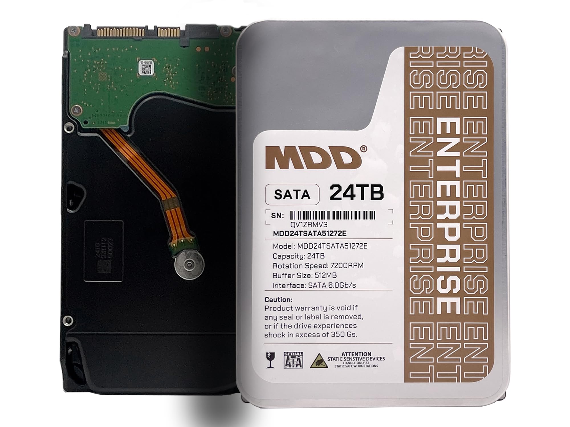 Amazon.com: MDD (MDD24TSATA51272E) 24TB 7200RPM 512MB Cache SATA