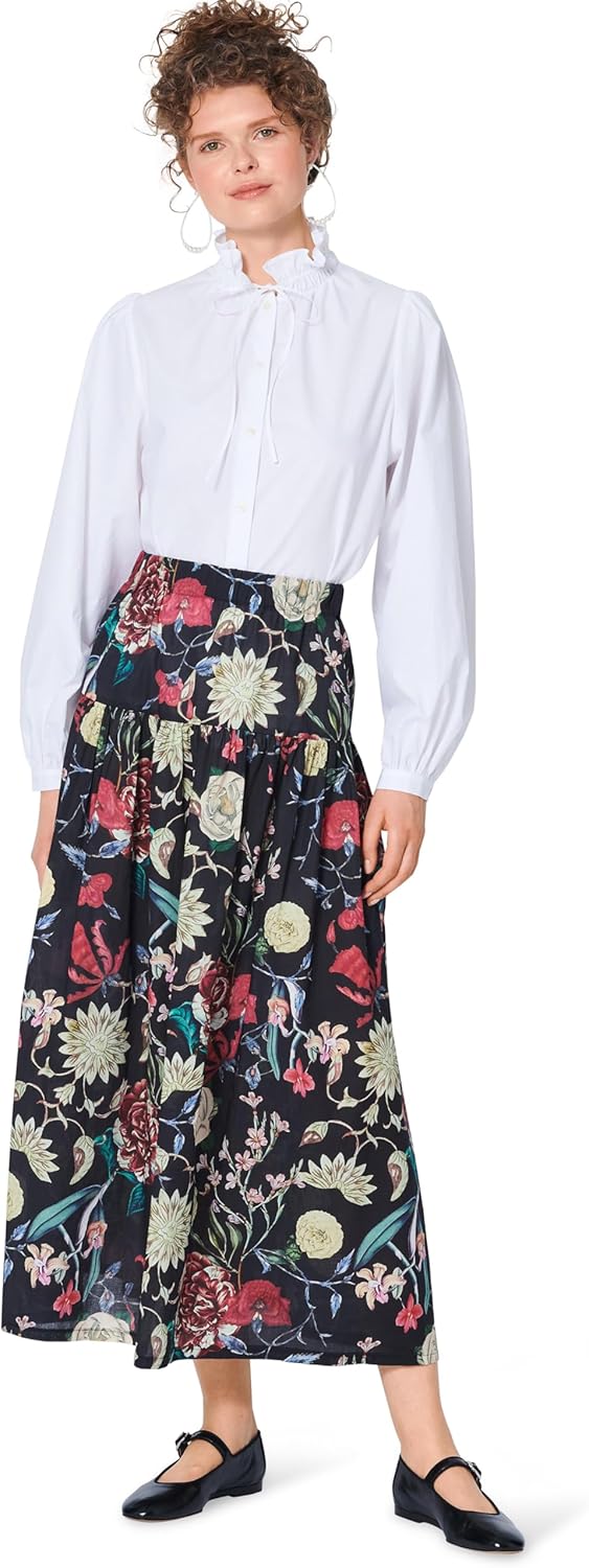 Burda Style X05978BURDA Easy to Make Misses' Tiered Skirt Sewing Pattern Packet, Design Code B5978, Sizes 8-22 (34-48)