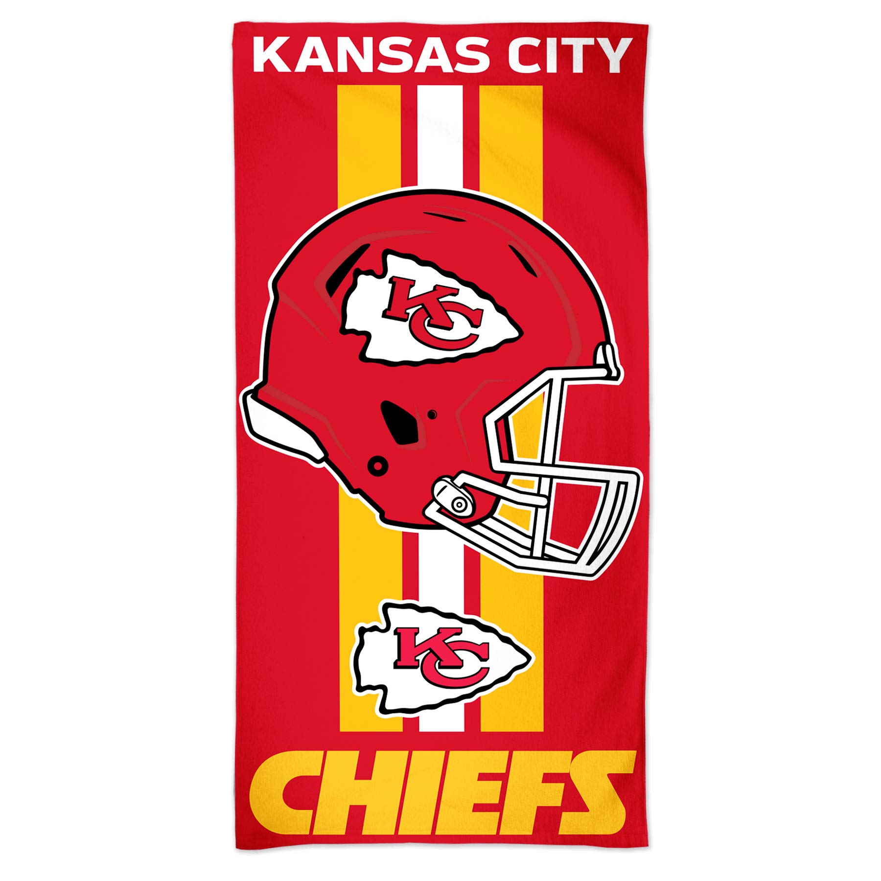 McArthur NFL Beach Towel 100% Cotton Kansas City Chiefs 150 x 75 cm