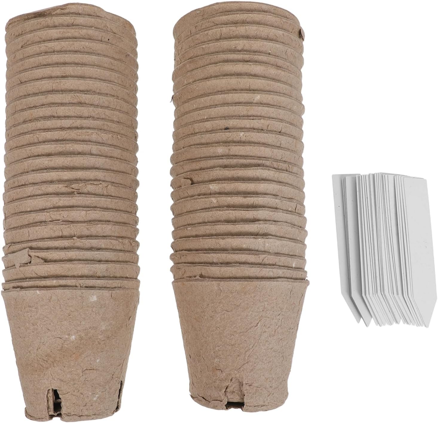 Seedling Starter Pots 3 Inch Pulp Degradable Cups with Drainage Holes