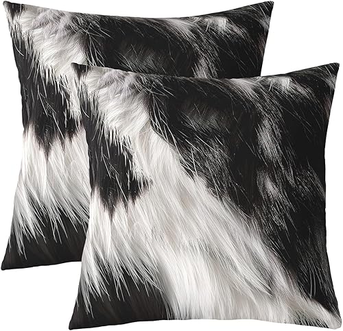 Miniatura 7 de Feelyou Juego de 2 fundas de cojín geométricas para sofá, cama, fundas de cojín decorativas con círculos geométricos, rellenos de almohada de arte