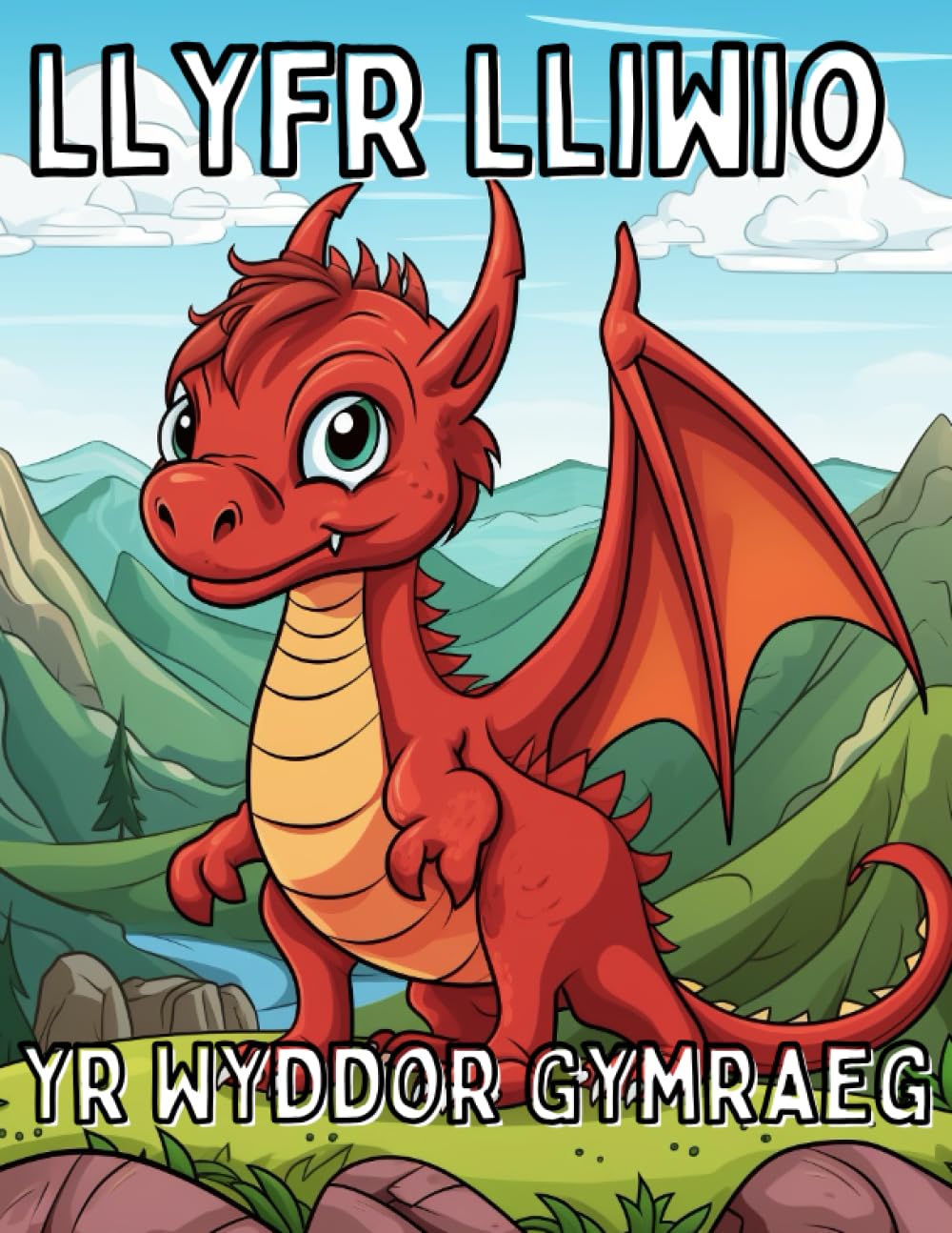 Welsh Alphabet Colouring Book | Llyfr Lliwio Yr Wyddor Gymraeg: Educational Welsh Language Colouring Book for Children