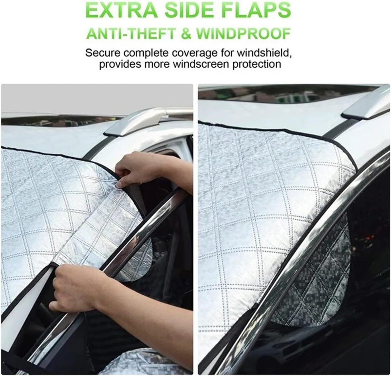 Snow Protection for Cars 9 Magnetic Car Windshield Cover Universal Sunshades Snow Frost Ice Protecto 1Pc