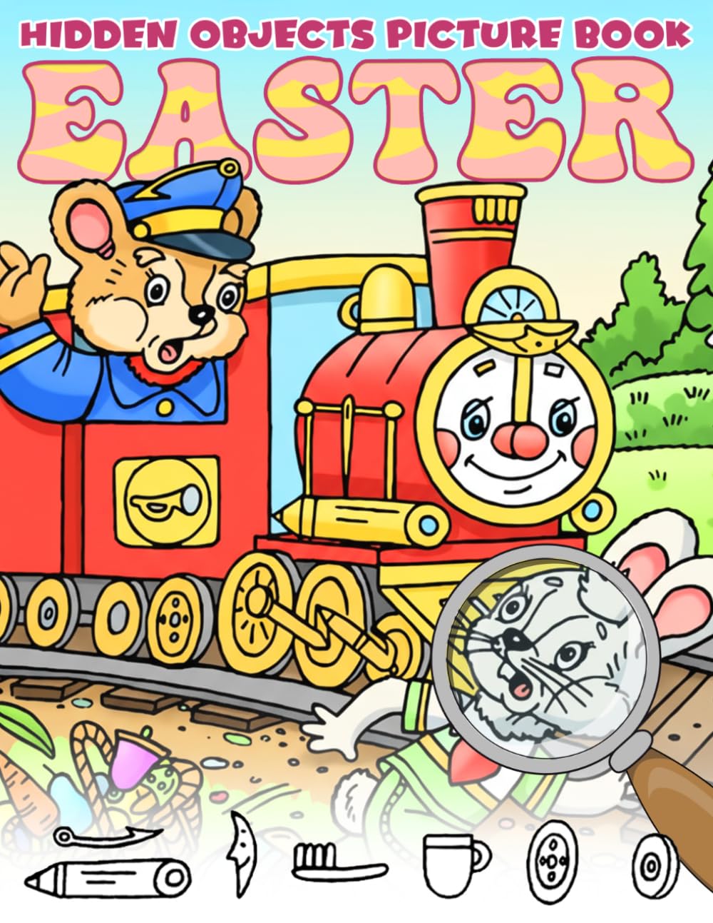 Easter Hidden Objects Picture Book: Seek And Find Picture Puzzle Games | Perfect Easter Gifts | Where Is It Challenge Activities For Boys & Girls, Men & Women Relaxation