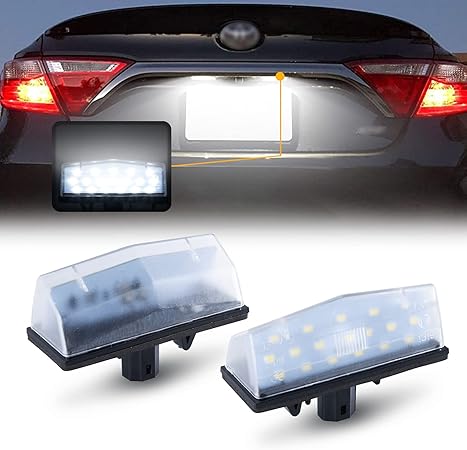 Amazon イースタープレゼント男 ナンバー灯 Led プリウス 系 プリウス 30系 プリウスphv 30系 プリウスa 40系 C Hr Zyx10 Ngx50 Rav4 ヴェンザ マトリックス サイオンtc Agt Ant10 レクサス Ct0h 10系 Zwa10 Is300スポーツクロスワゴン ライセンスランプ 純正交換
