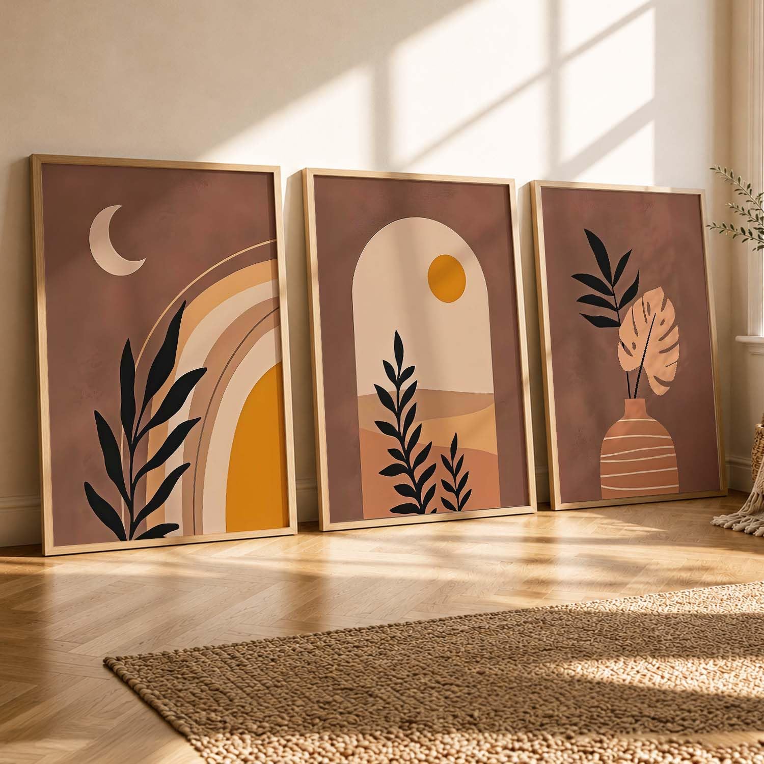 Bohemian Art Prints - 3 Maximalist Frames -16 Bohemian Art Prints - 3 Maximalist Frames -16