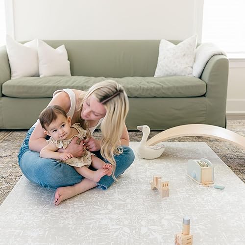 Miniatura 9 de Eden - Tapetes de juego para bebés (4 x 6 pies) - Tapete de juego de espuma EVA prémium para bebés y niños pequeños - Perfecto para el tiempo boca