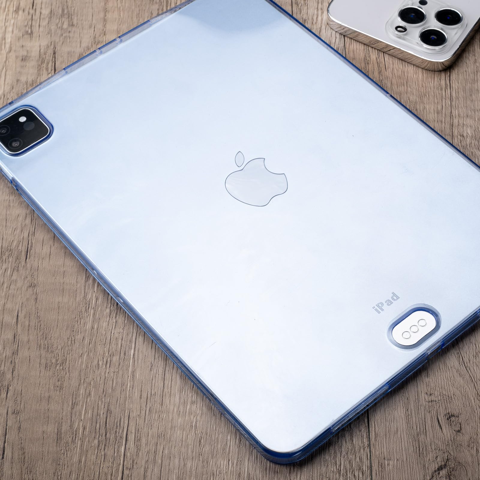 Amazon.co.jp: LOOKSEVEN クリアブルーケース iPad Pro 11インチ 2022