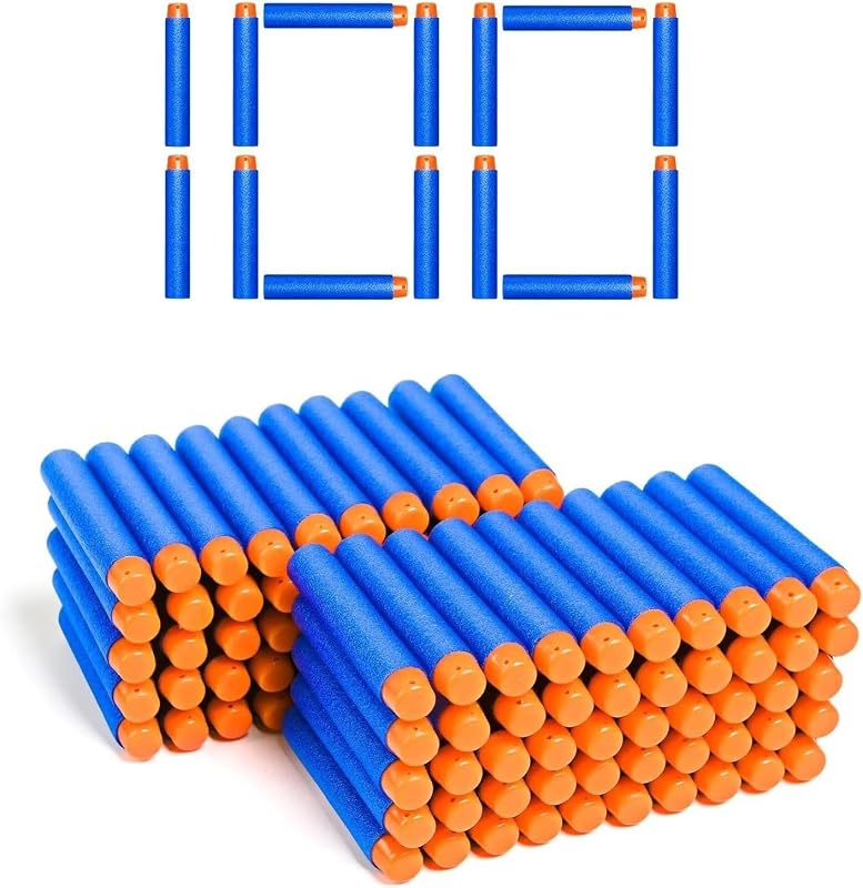 Nerf N Strike Blaster Compatible Dart Bullets, Compatible with All Elite 2.0 Series Blasters Blue